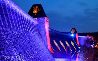 Jahrhundertleuchten - Möhnesee