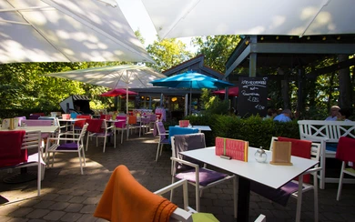 Café im grünen Winke