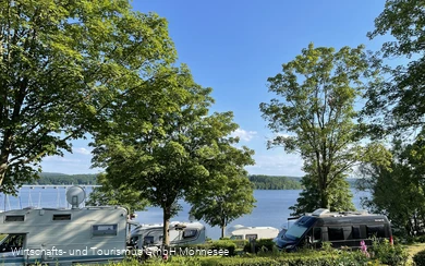 Wohnmobilstellplatz Delecke Nordufer Möhnesee 3
