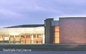 Außenansicht der Stadthalle Werl