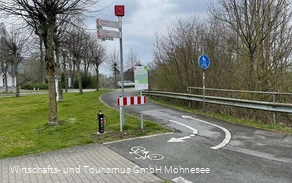 Reparaturstation Delecke Kreisverkehr 1