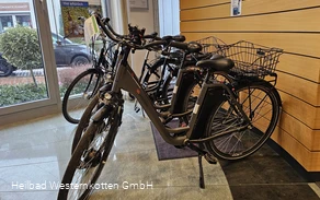 E‑Bike‑Verleih der Tourist Information Bad Westernkotten