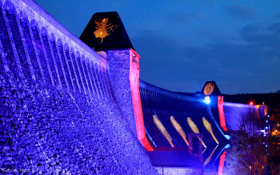 Jahrhundertleuchten - Möhnesee