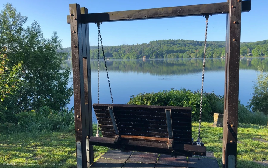 Panoramaschaukel am Möhnesee