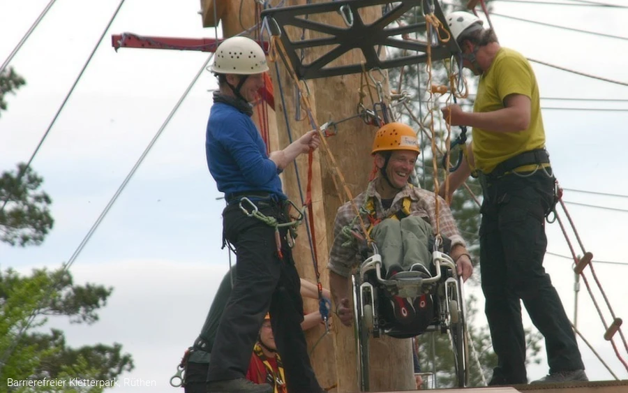 Barrierefreier Kletterpark, Rüthen