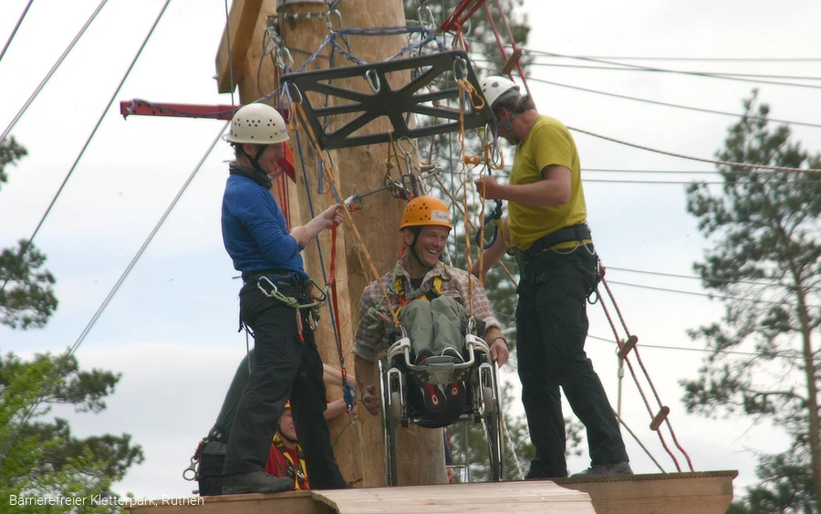 Barrierefreier Kletterpark, Rüthen