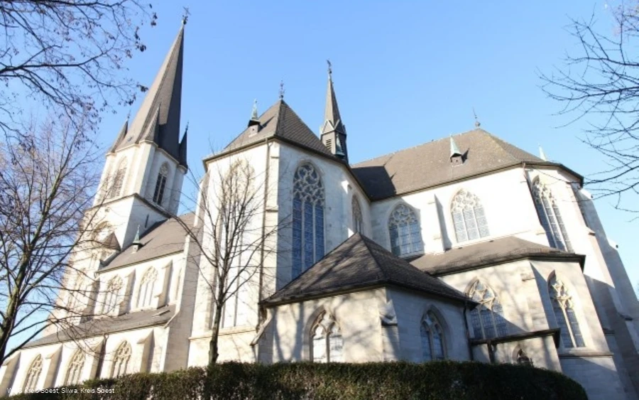 St. Ida Basilika seitliche