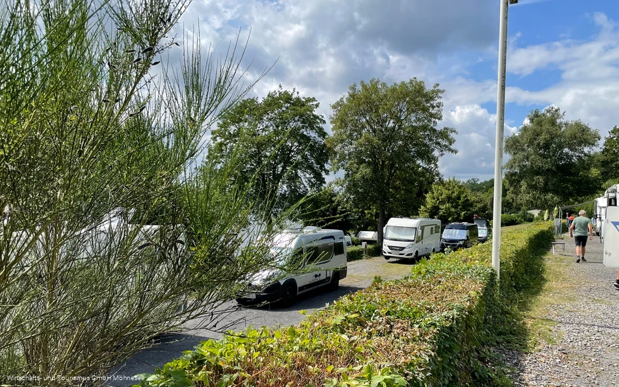 Wohnmobilstellplatz Delecke Nordufer Möhnesee 2