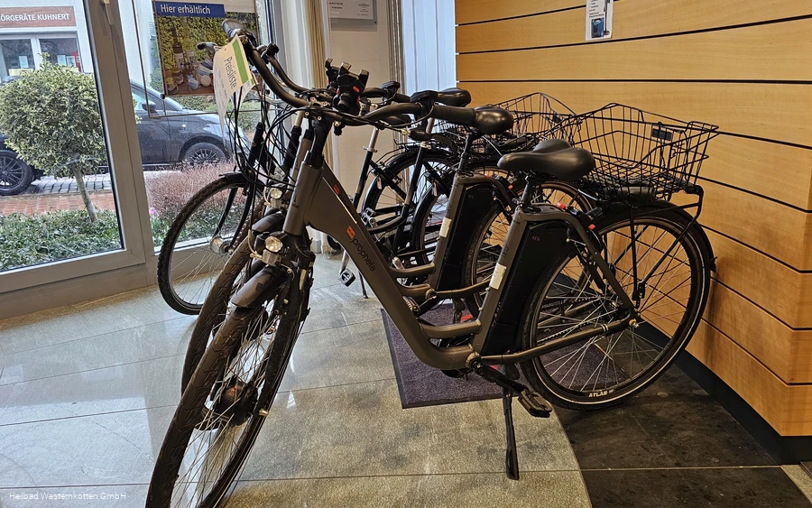 E‑Bike‑Verleih der Tourist Information Bad Westernkotten