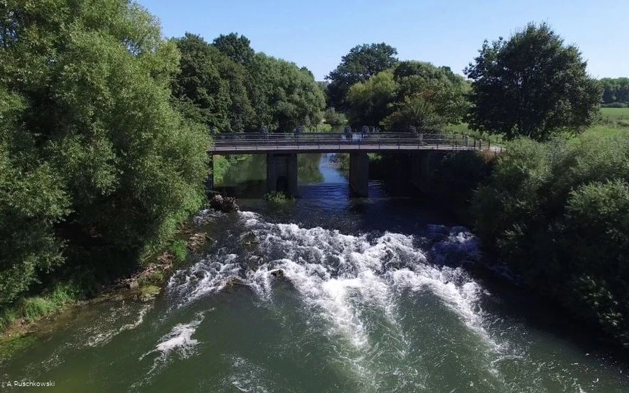 Lippe-Brücke bei Kesseler Mühle Lippe-Brücke bei Kesseler Mühle