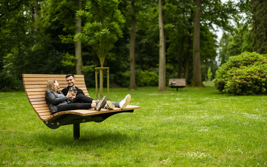 Weingenuss im Kurpark