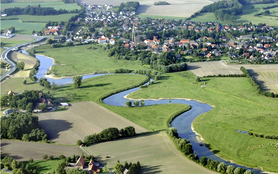 Lippetal  Blick von oben