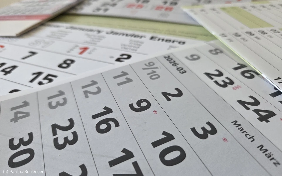 Veranstaltungskalender (c) Paulina Schlenner