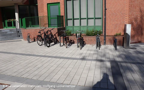 E-Bike Ladestation Marktplatz
