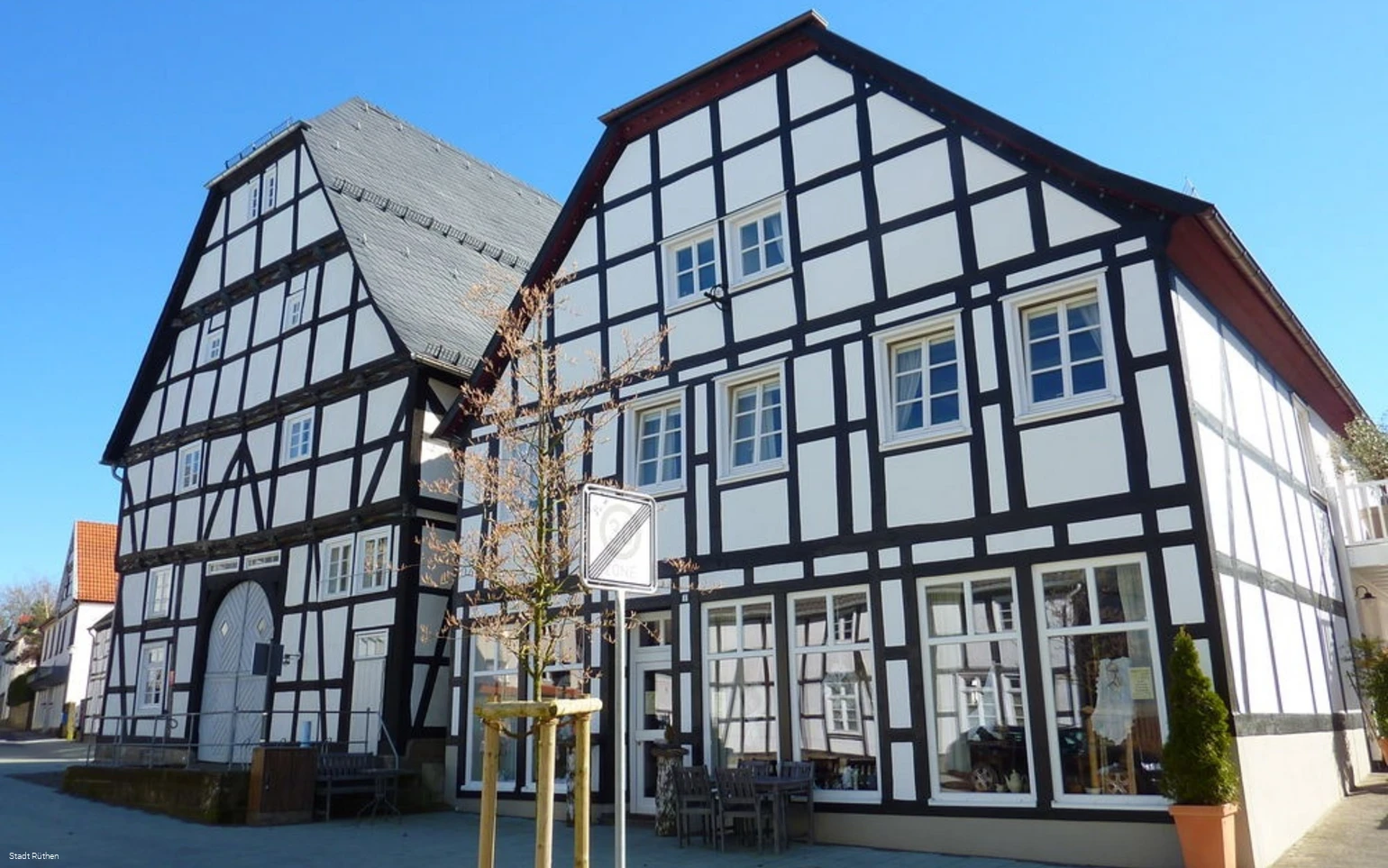 Haus Buuck von der Niederen Straße aus gesehen