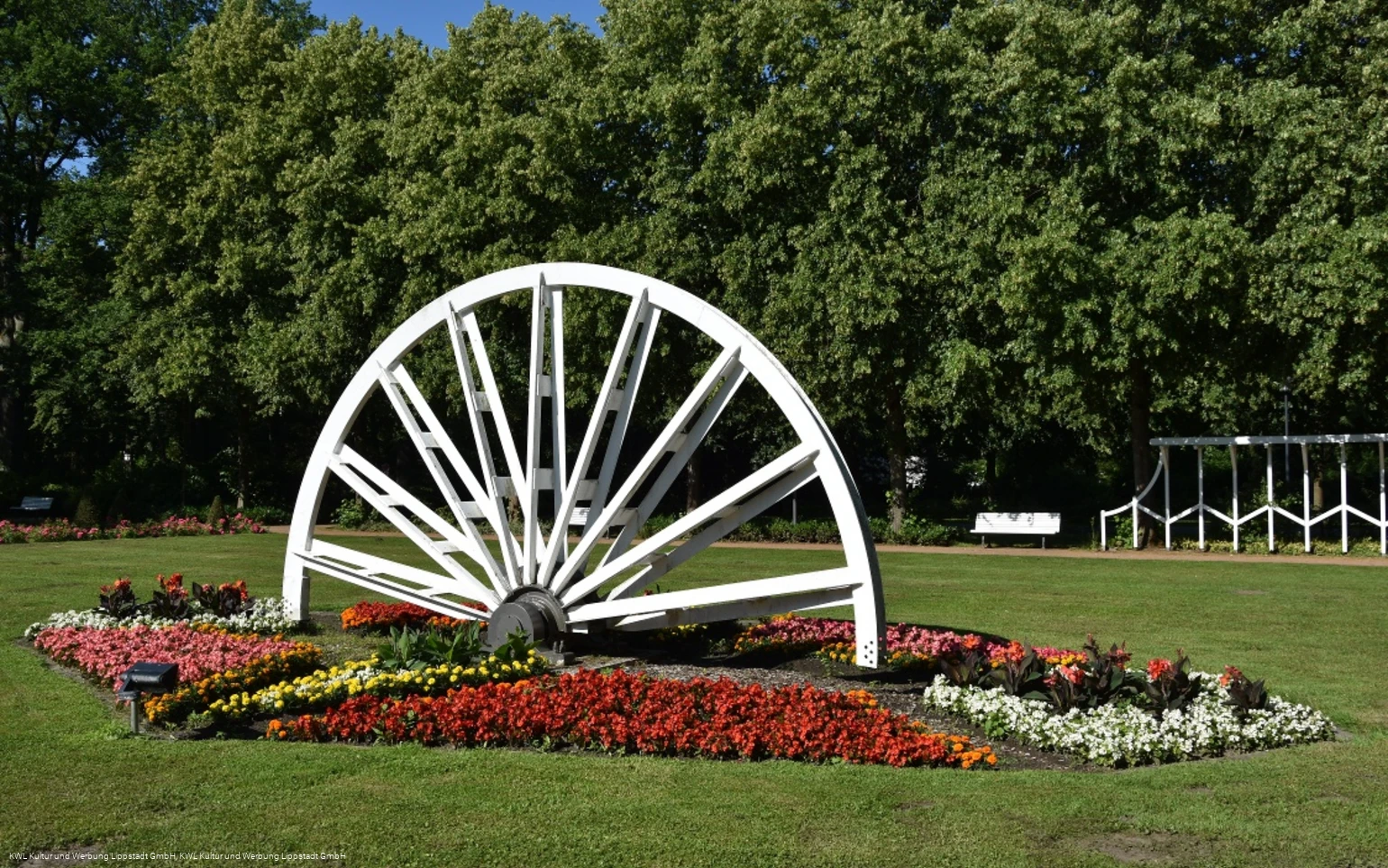 Kurpark Bad Waldliesborn Seilscheibe