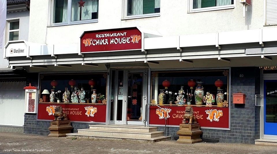 Außenansicht Restaurant China House Außenansicht Restaurant China House