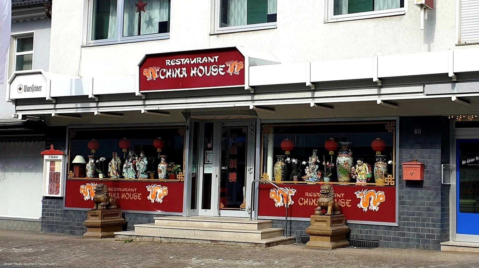 Außenansicht Restaurant China House Außenansicht Restaurant China House