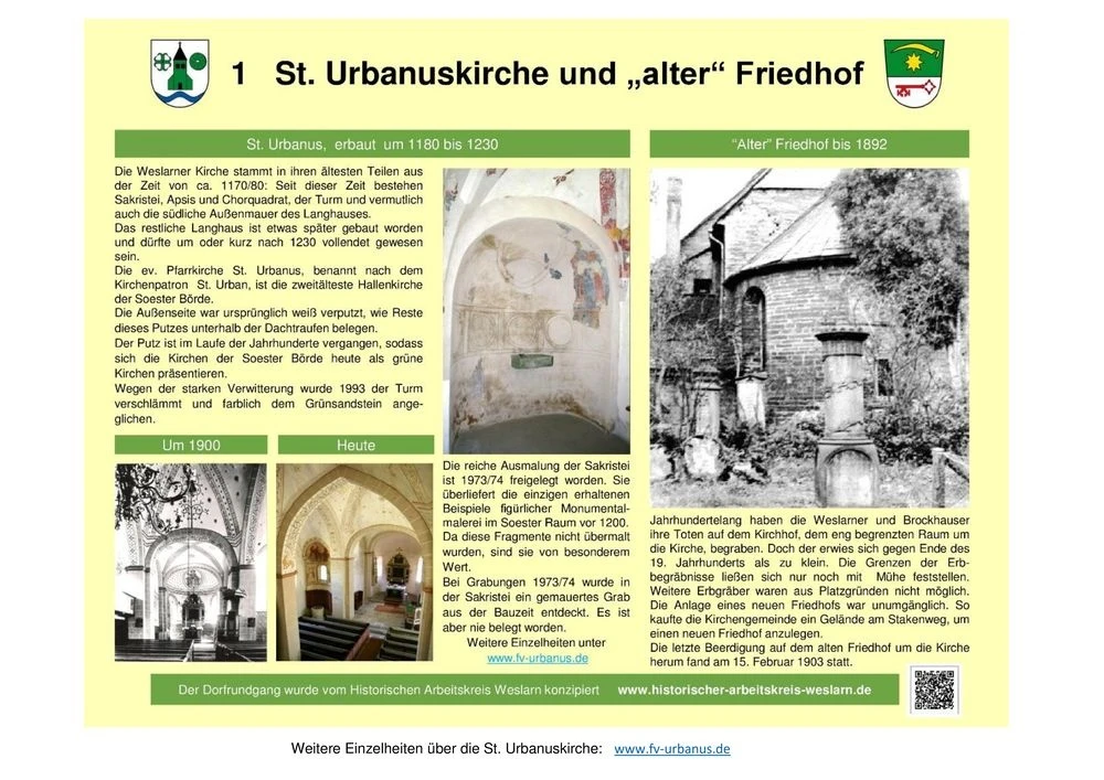 Historischer Dorfrundgang Weslarn