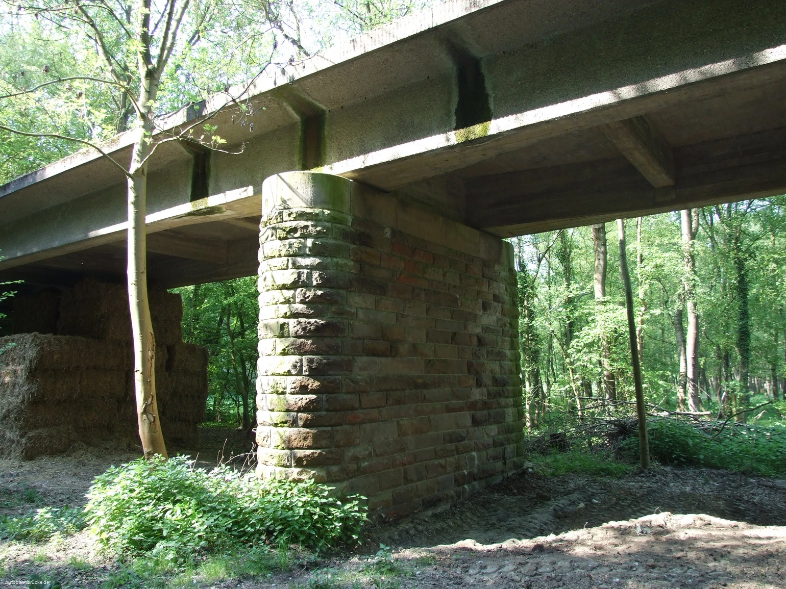 Autobahnbrücke der "Strecke 77"
