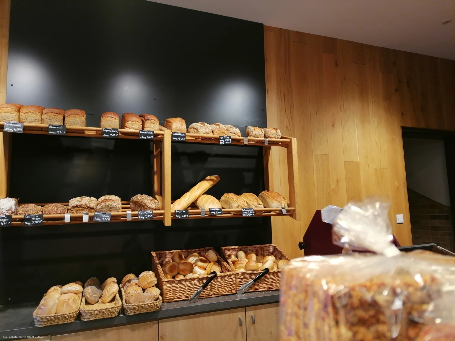 Auslage Redder Brot